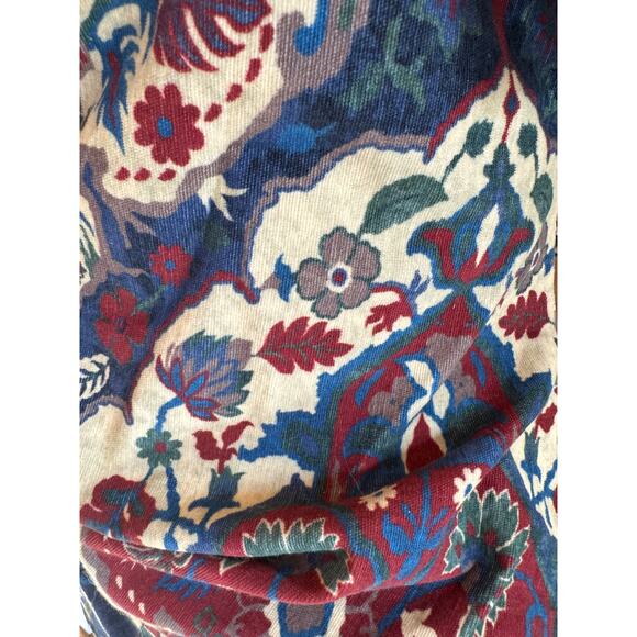 Ranna Gill Pleated Velvet Blouse M - Picture 5 of 10